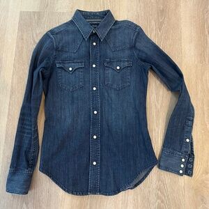 Ralph Lauren Sport Denim Shirt  size 6